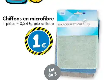 TEDi Chiffons en microfibre offre