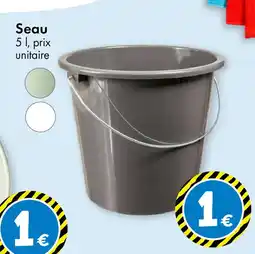 TEDi Seau 51, prix unitaire offre