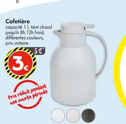 TEDi Cafetière offre