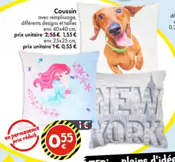 TEDi Coussin offre
