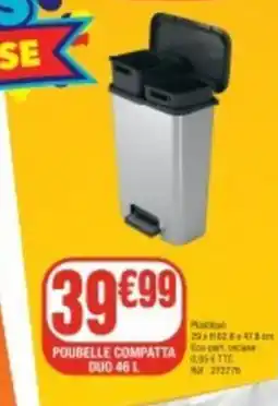 La Foir'Fouille Poubelle compatta duo offre