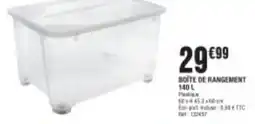 La Foir'Fouille Boite de rangement offre