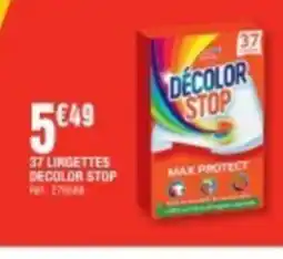 La Foir'Fouille DECOLOR STOP 37 Lingettes offre