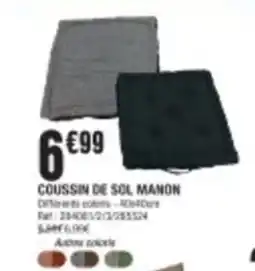 La Foir'Fouille Coussin de sol manon offre