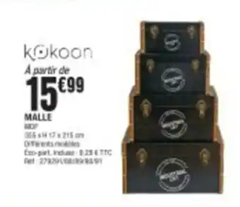 La Foir'Fouille Malle offre