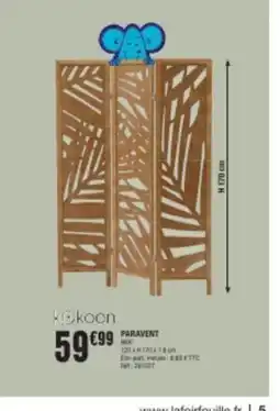 La Foir'Fouille Paravent offre