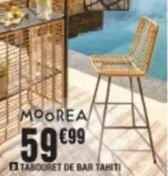 La Foir'Fouille Tabouret de bar tahiti offre