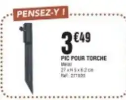 Pic pour torche