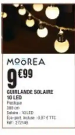 La Foir'Fouille Guirlande solaire 10 led offre