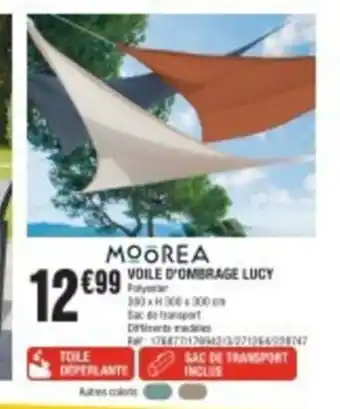 La Foir'Fouille Voile d'ombrage lucy offre
