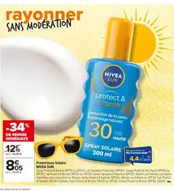 Carrefour NIVEA SUN Protections Solaire offre