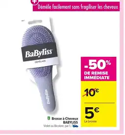 Carrefour BABYLISS Brosse à Cheveux offre