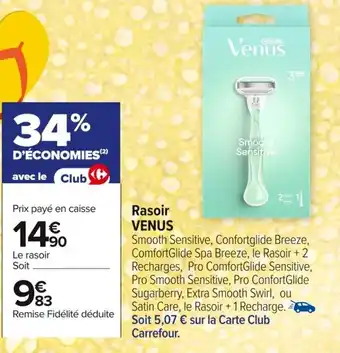 Carrefour VENUS RAsoir offre