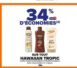 Carrefour HAWAIIAN TROPIC Sur tout offre