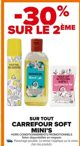 Carrefour CARREFOUR SOFT Sur tout offre