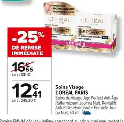Carrefour L'ORÉAL PARIS Soin Visage offre