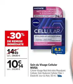 Carrefour NIVEA Soin du Visage Cellular offre