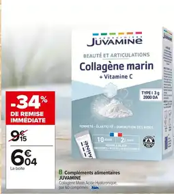 Carrefour JUVAMINE Compléments alimentaires offre