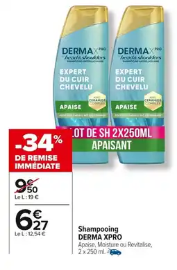 Carrefour DERMAX PRO Shampooing offre