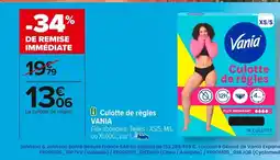 Carrefour VANIA Culotte de règles offre
