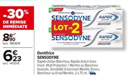 Carrefour SENSODYNE Dentifrice offre