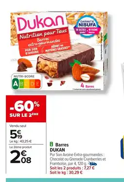 Carrefour DUKAN Barres offre