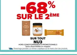 Carrefour NU3 Sur tout offre