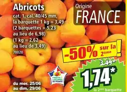 Norma Abricots offre