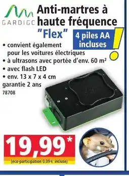 Norma Anti-martres à haute frequence offre