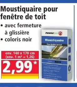Norma Moustiquaire pour fenêtre de toit offre