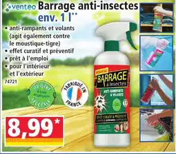 Norma Barrage anti-insectes offre