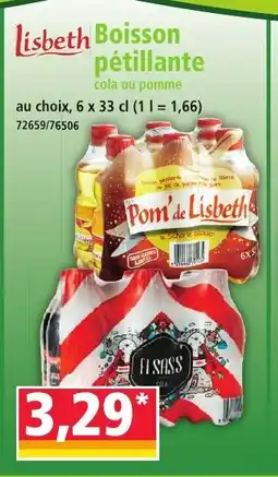 Norma LISBETH Boisson pétillante offre