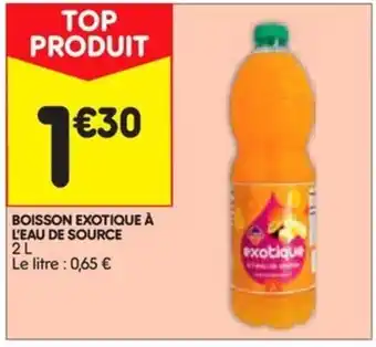 Boisson exotique a l'eau Source