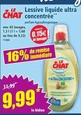 Norma LE CHAT Lessive liquide ultra concentrée offre