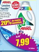 Norma ARIEL Lessive liquide offre