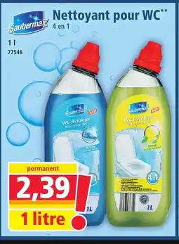 Norma SAUBERMAX Nettoyant pour WC offre