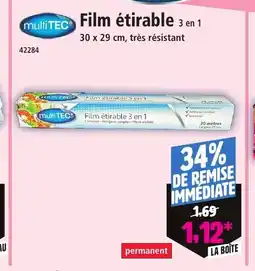 Norma MULTITEC Film étirable 3 en 1 offre