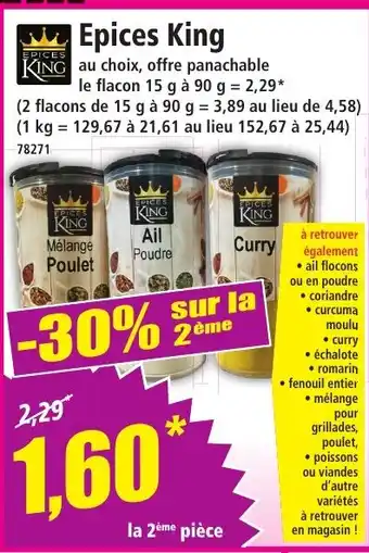 Norma Epices King offre