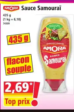 Norma AMORA Sauce Samouraï offre