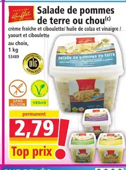 Norma Salade de pommes de terre ou chou offre