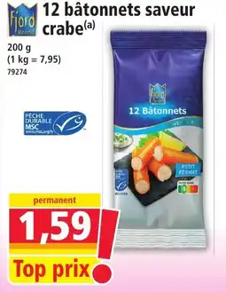 Norma FJORD 12 bâtonnets saveur crabe offre