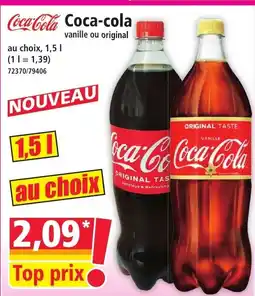 Norma COCA-COLA offre