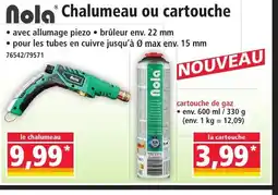 Norma Chalumeau ou cartouche offre