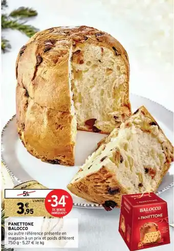 Intermarché Hyper Panettone Balocco offre