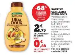 Hyper U Routine Capillaire Ultra Doux offre