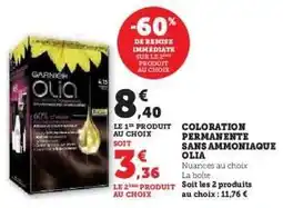 Hyper U Coloration Permanente Sans Ammoniaque Olia offre