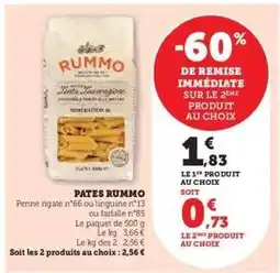 Pâtes Rummo