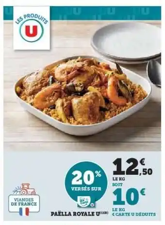 Super U Paëlla Royale U offre