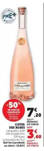 Super U Cotes des Roses offre
