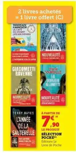 Super U Sélection Poche offre